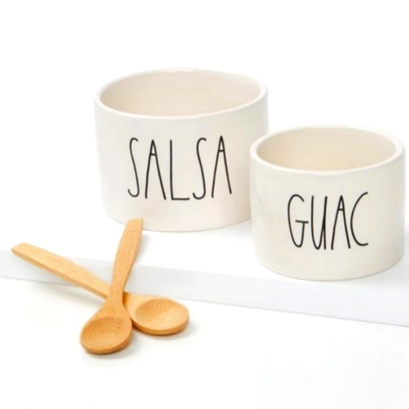Rae Dunn Other - NIB Rae Dunn Artisan Collection Guac and Salsa Bowl Set